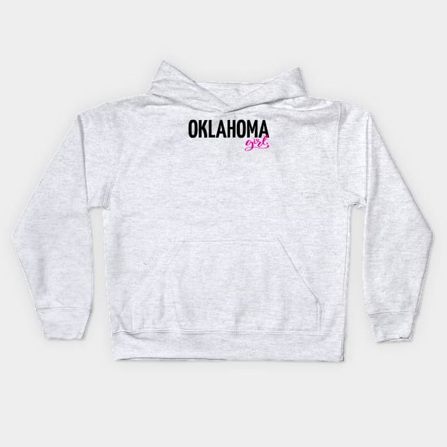 Oklahoma Girl Kids Hoodie by ProjectX23Red